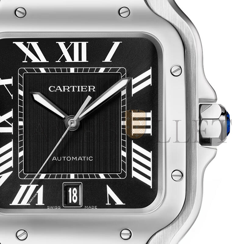 Ca*t1er santos de Ca*t1er watch large model 47mm wssa0096